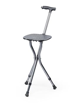 ステッキチェア　折り畳みチェア ステッキチェア 折り畳み ステッキ チェア 耐荷重150kg 介護 お